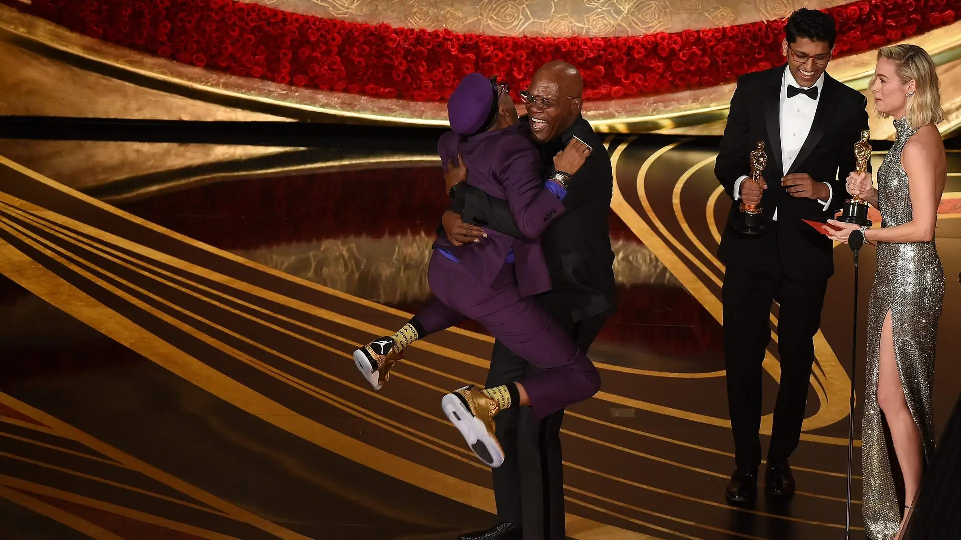 Złote sneakersy, pierścienie i historyczna statuetka. Spike Lee szefuje na Oscarach 2019