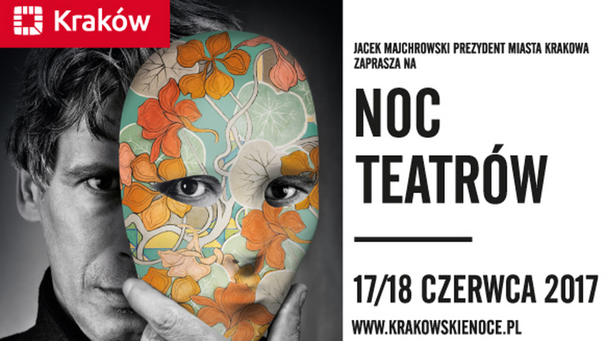 Blisko 70 wydarzeń znajdzie się w programie 11. Nocy Teatrów w Krakowie, która odbędzie się z 17 na 18 czerwca. Na zainteresowanych czekają atrakcje w teatrach miejskich, wojewódzkich, instytucjonalnych i nieinstytucjonalnych.