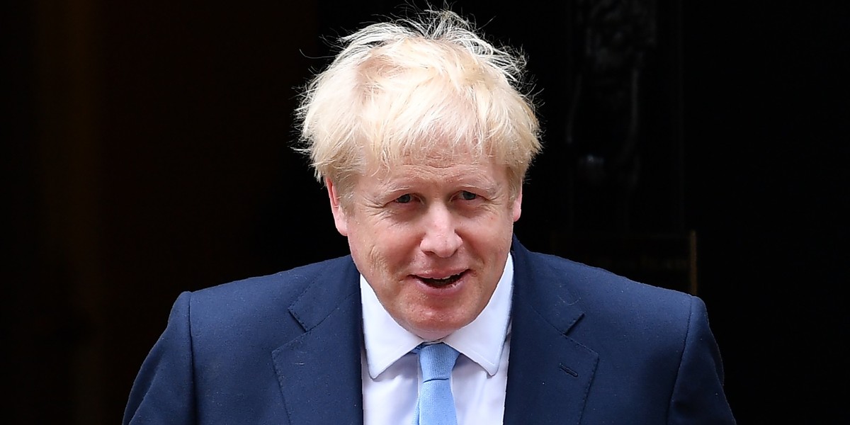 PKB Wielkiej Brytanii w drugim kwartale 2019 roku spadł o 0,2 proc. kdk. Na zdjęciu premier Boris Johnson.