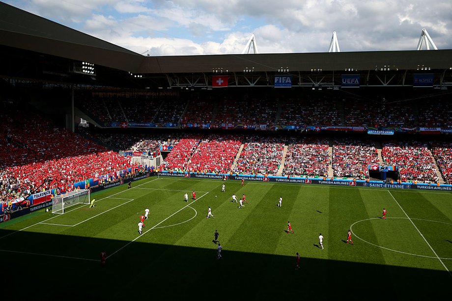 Stadion w Saint-Etienne