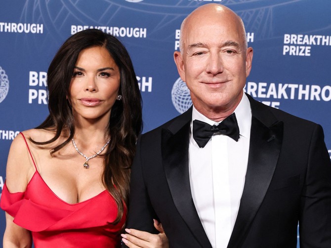 Loren Sančez i Džef Bezos