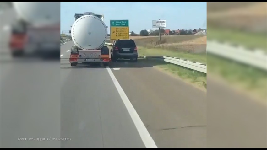 Preticanje tako što se koristi zaustavna traka često dovodi do tragedija na autoputu