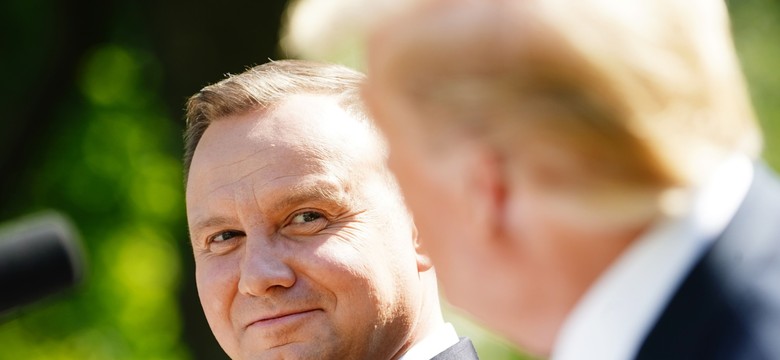 Dlaczego Trump zmienił zdanie ws. Ukrainy? "Być może skłoniło go do tego spotkanie z Dudą"