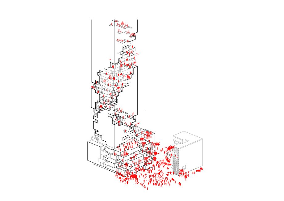 MahaNakhon - projekt