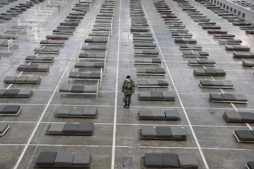 Hala 1 Beogradskog sajma u vanrednom stanju