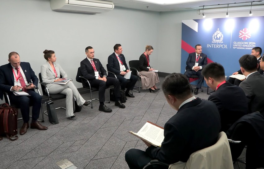 Ministar Dačić Sastanak-Zamenik ministra javne bezbednosti NR Kine Šu Datong