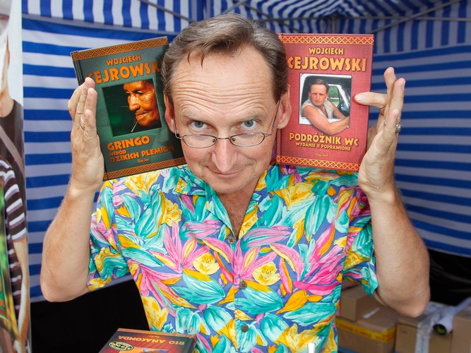 Wojciech Cejrowski promuje swoje książki