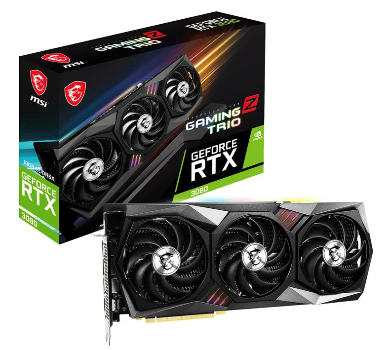 MSI GeForce RTX 3080 GAMING Z TRIO 10G LHR