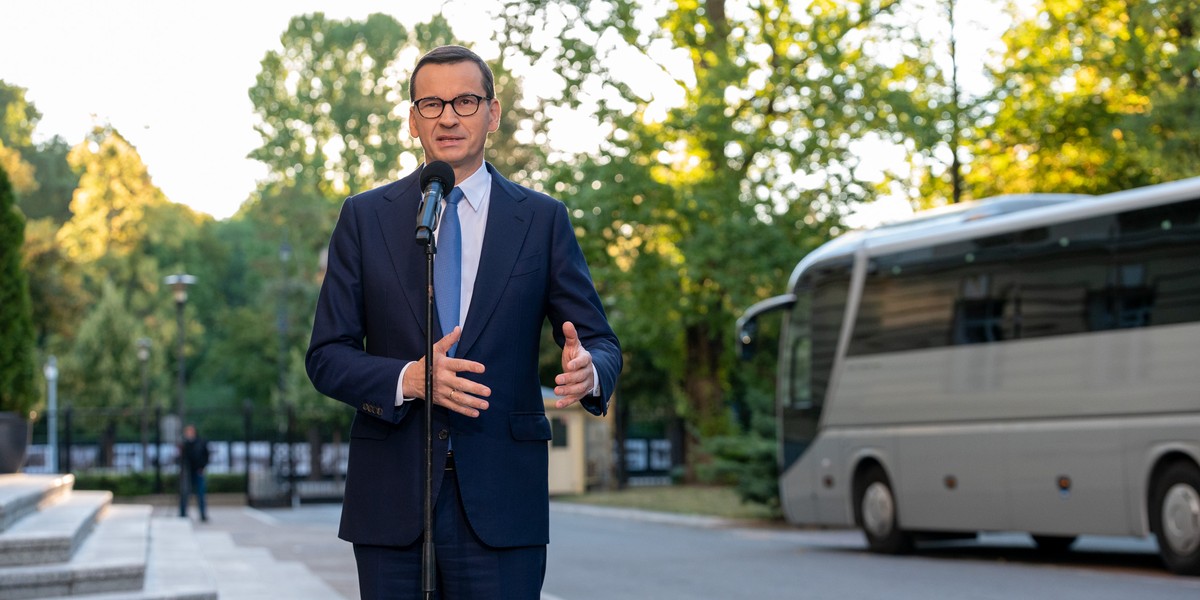 Mateusz Morawiecki obiecuje pieniądze na TVP.