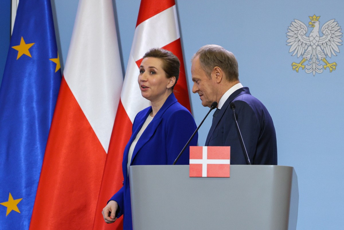 W poniedziałek Donald Tusk spotkał się z premier Królestwa Danii Mette Frederiksen