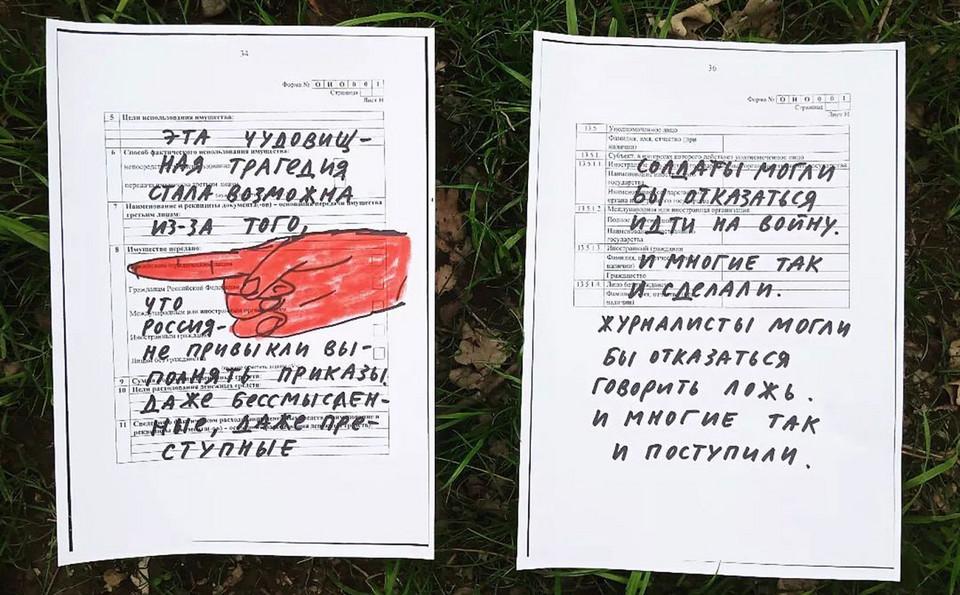 Rosja. Zamiast sprawozdania ilustrowany list o wojnie w Ukrainie