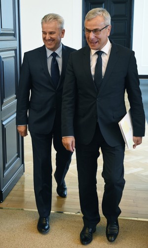 Cezary Grabarczyk i Andrzej Biernat