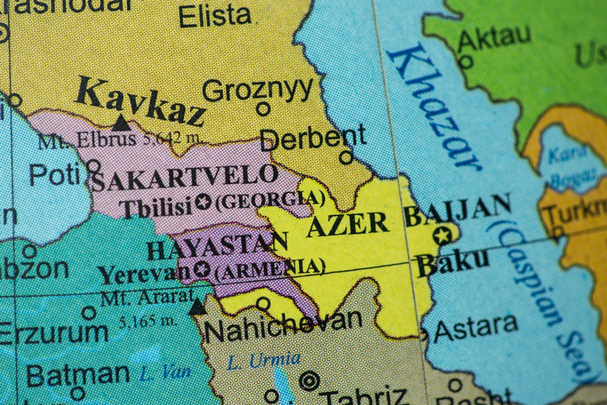 Kraje Kaukazu. Azerbejdżan, Armenia, Gruzja