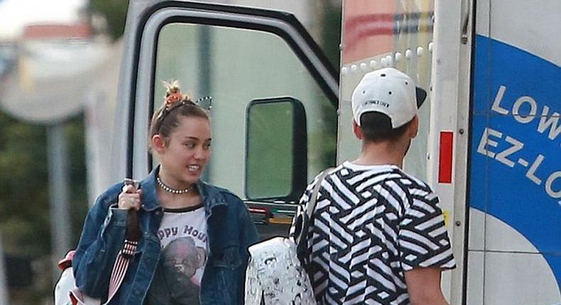 Miley Cyrus moves in with Liam Hemsworth