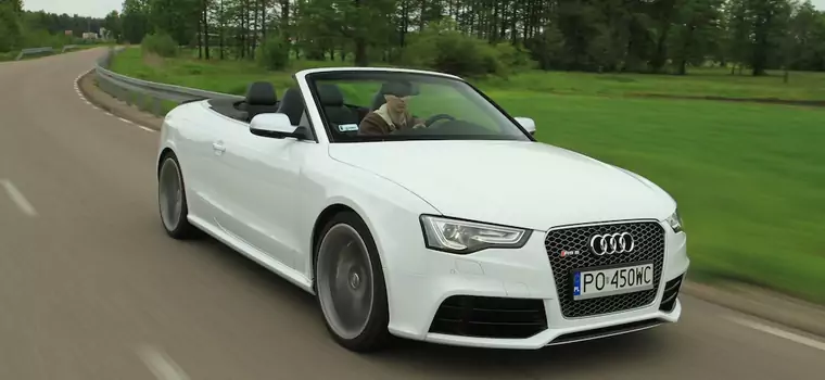 Audi RS5 Cabrio: Pełna moc wrażeń