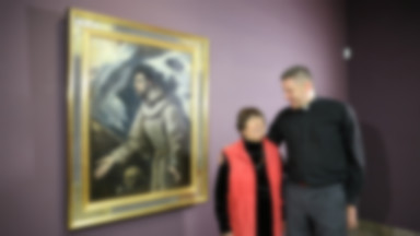 Izabella Galicka ze Złotym Medalem "Zasłużony kulturze Gloria Artis". To ona odkryła  jedyny obraz El Greca w Polsce