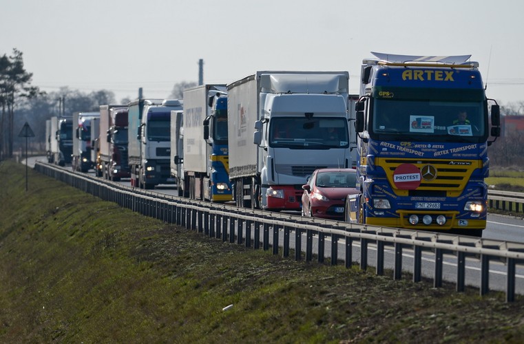 Protest przewoźników