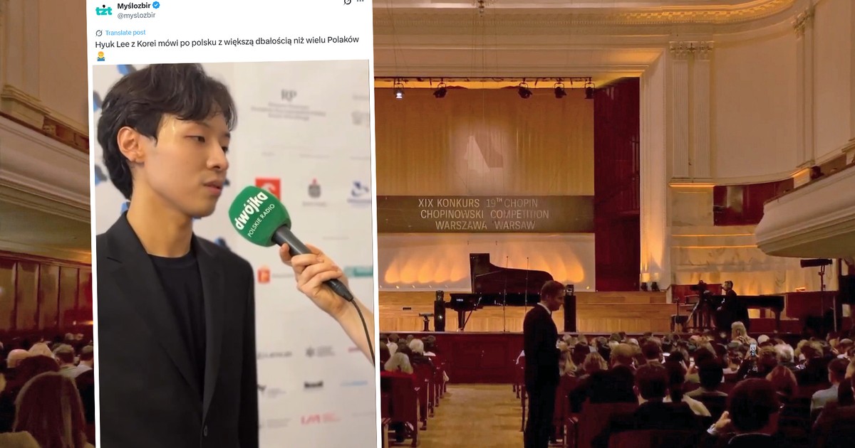 Szok to mało powiedziane. Zobacz, jak mówi o Polsce uczestnik konkursu chopinowskiego