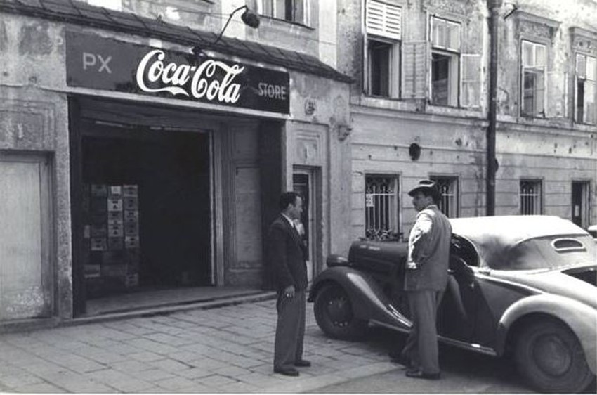 Prva prodavnica koka kole u Austriji