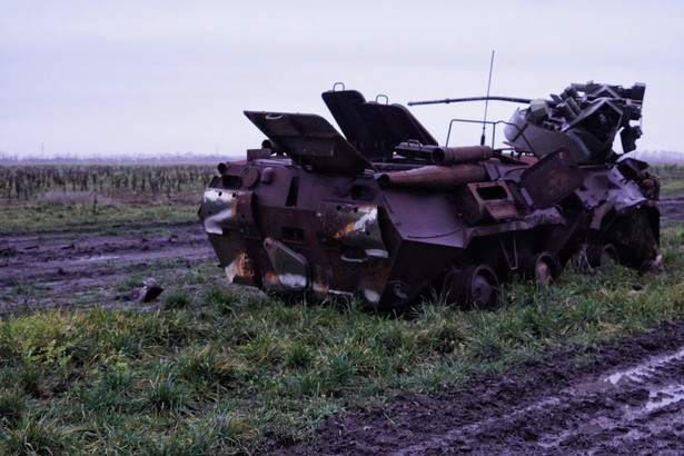 Zniszczony rosyjski sprzęt wojskowy