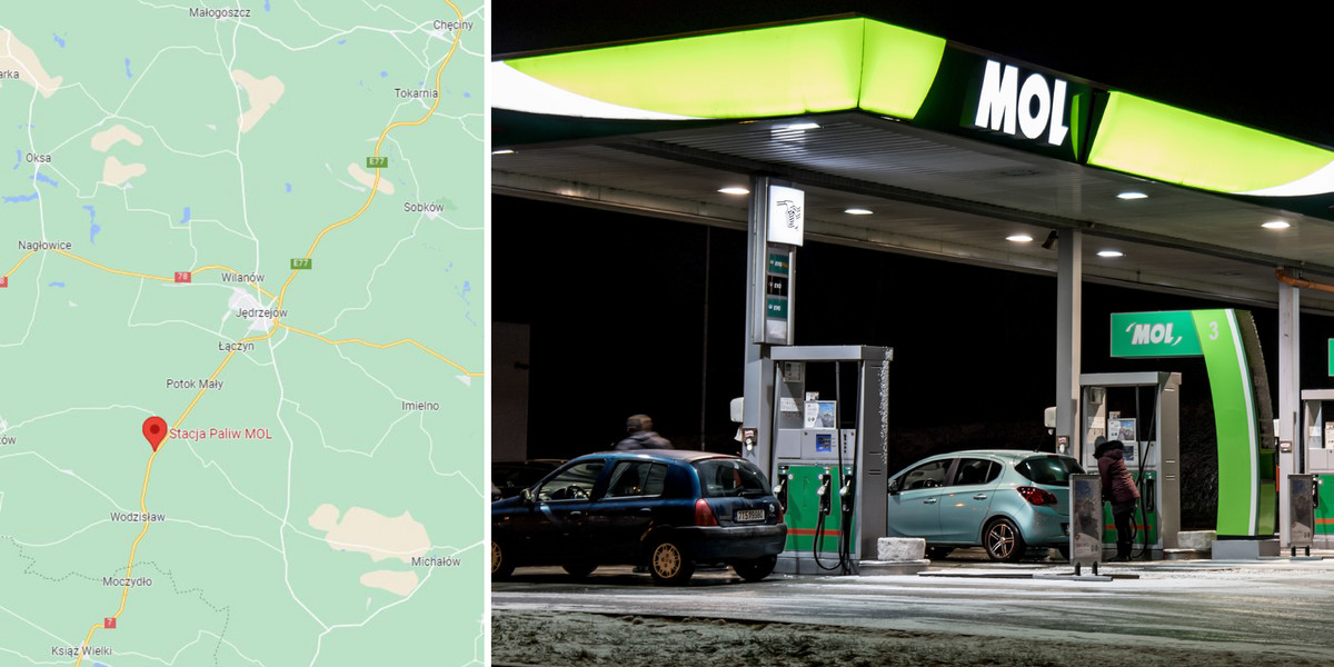 MOL uruchomił pierwszą stację paliw pod własnym szyldem w Polsce (zdjęcie ilustracyjne)