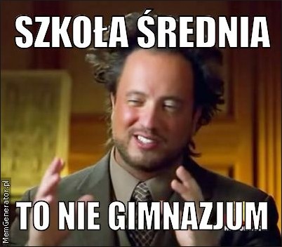 Nie będzie już gimnazjów