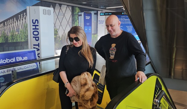 Viki Miljković sa suprugom