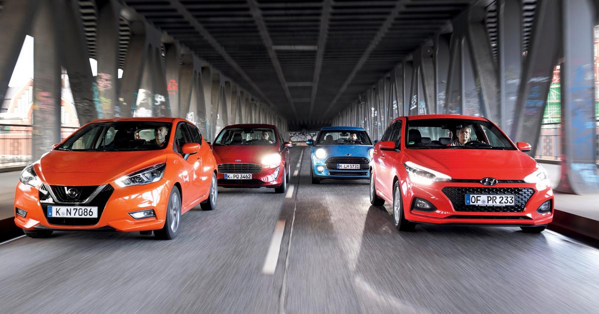 Ford Fiesta kontra Hyundai i20, Nissan Micra i Mini