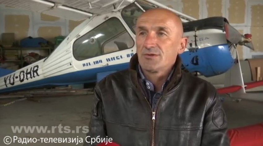  Slobodan Đurović, predsednik aero-kluba