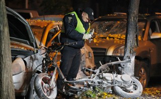 Ukraina: Parlamentarzysta ranny po wybuchu przed stacją TV