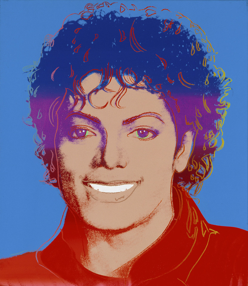 Andy Warhol, "Michael Jackson" (1984)