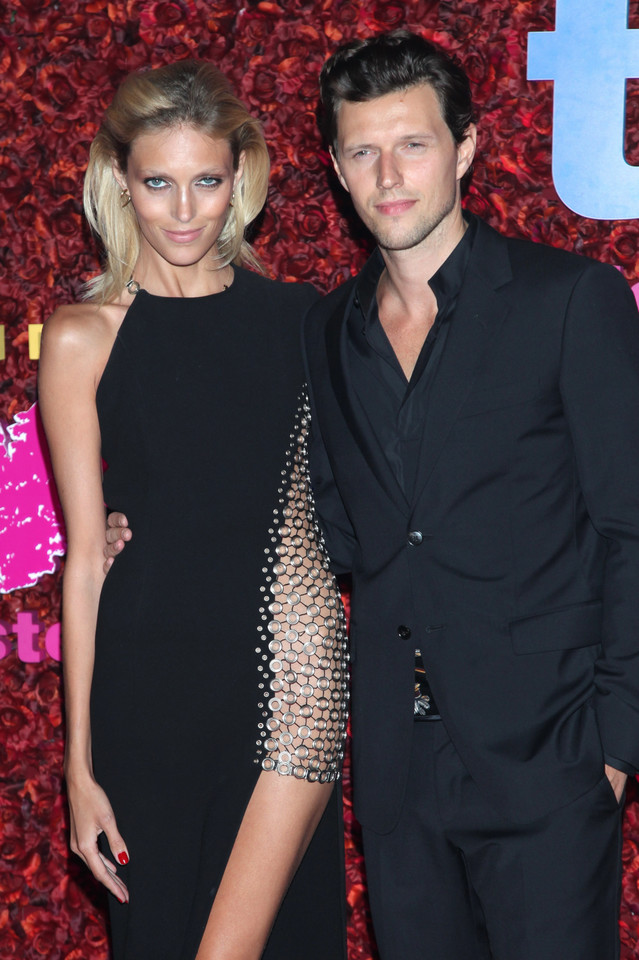 Anja Rubik i Sasha Knezevic (2013 r.)