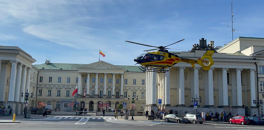 W czasie protestu ratowników, gdy brakuje karetek, podrywają śmigłowce. Koszty są gigantyczne. O tym głośno się nie mówi