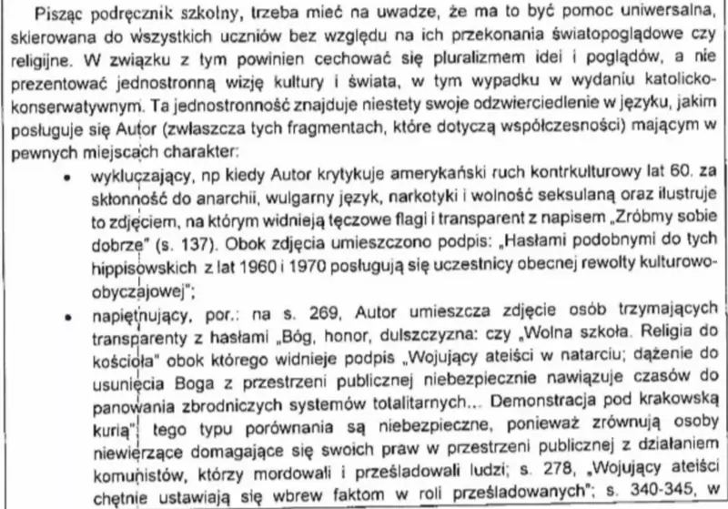 Fragment opinii dr. hab. Grzegorza Ptaszka