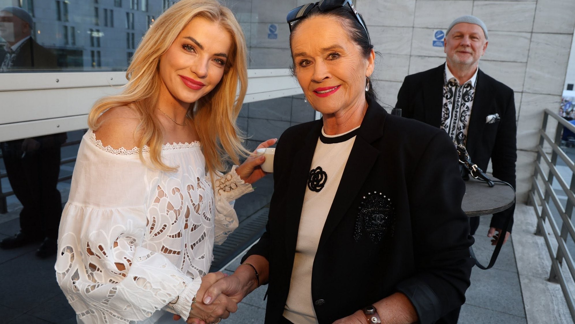 Ministerka kultúry Martina Šimkovičová a herečka Hana Gregorová.
