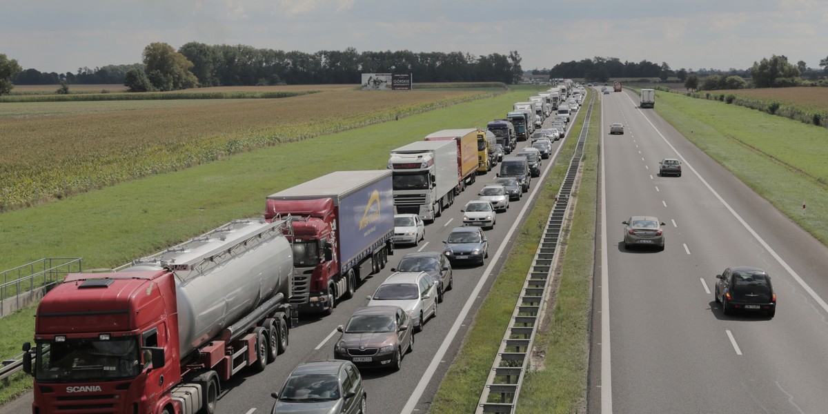 remont na autostradzie a4