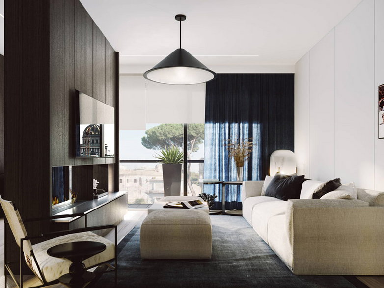 Elegancki apartament w Rzymie
