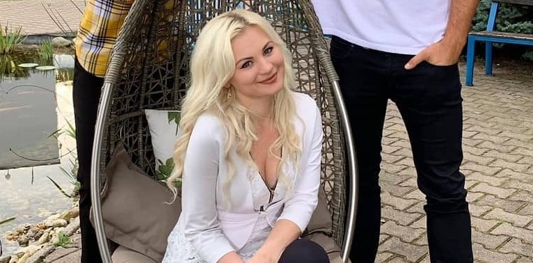 Slovenská speváčka Ivanna Bagová. 