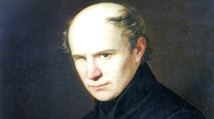 Kölcsey Ferenc (1790–1838), a Himnusz szerzője Anton Einsle festményén /Fotó:Wikipedia