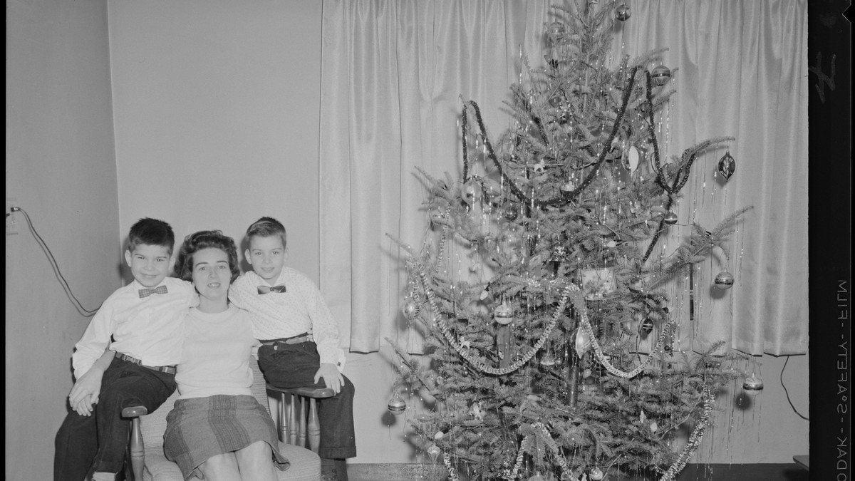 Božićna jelka - ilustracija