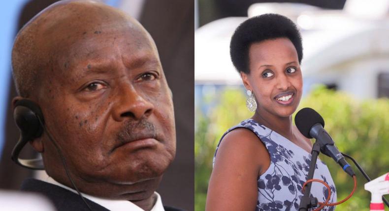 President Museveni and Natasha Museveni