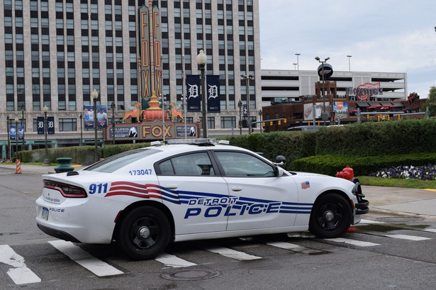 Policja, Detroit, USA