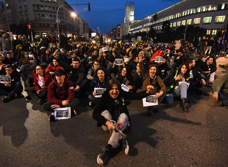 Protest u Novom Sadu