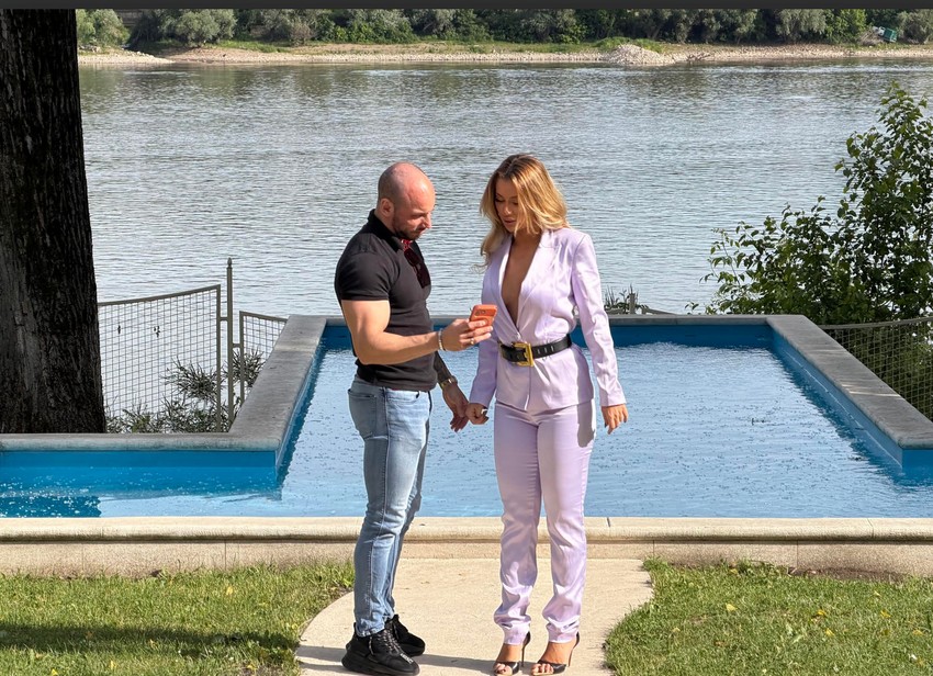 Tea Tairović sa mužem