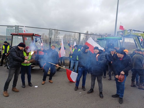 Protest w Łódzkiem