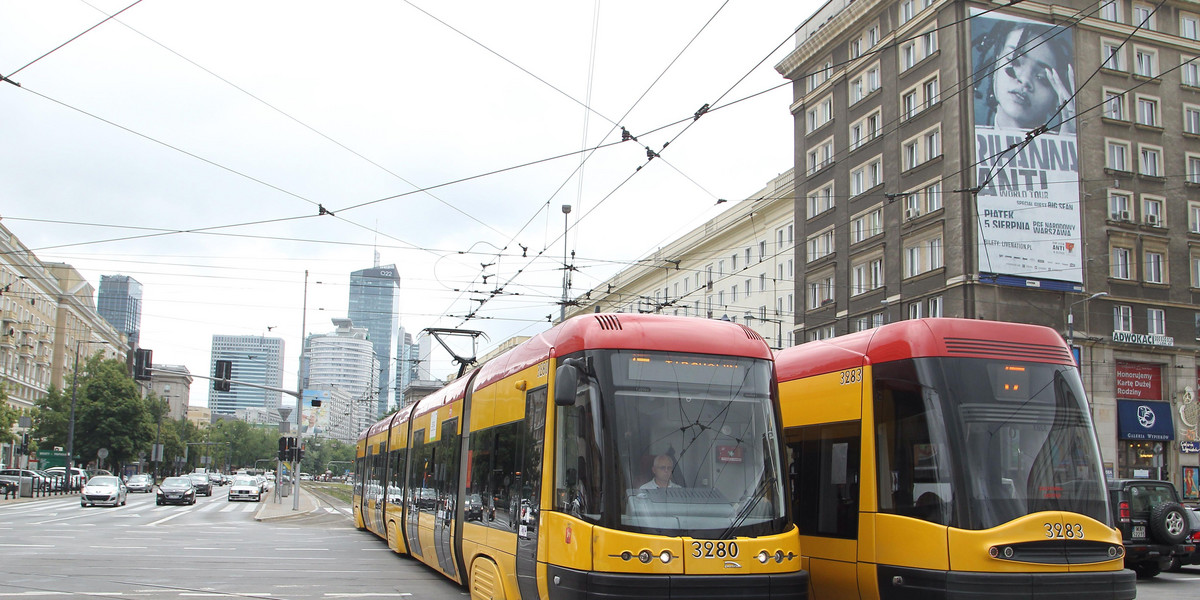 Tramwaje nie pojadą Jana Pawła II