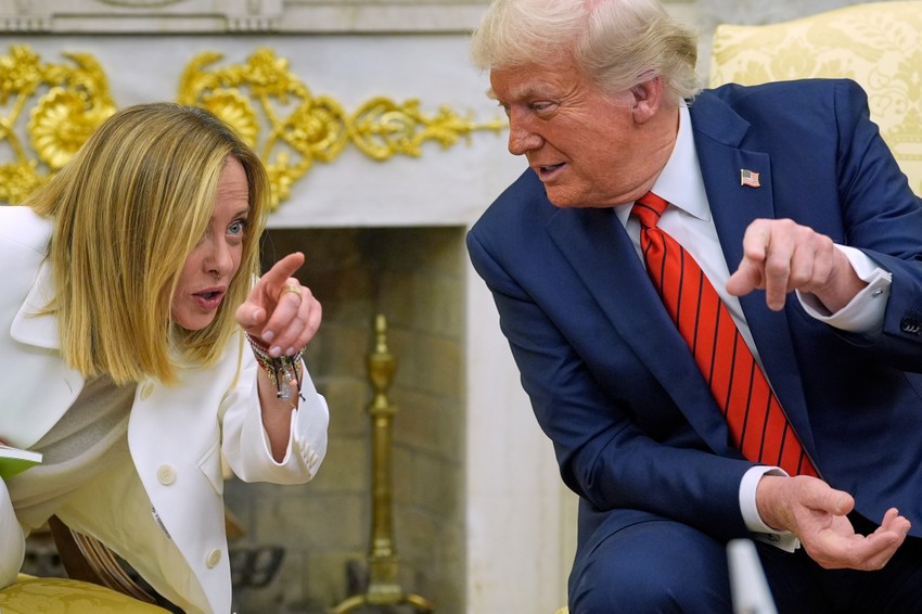 Đorđa Meloni Donald Tramp