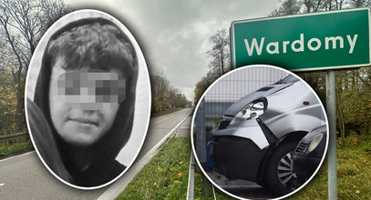 Mateusz zginął, idąc poboczem. Policja szuka kierowcy osobówki