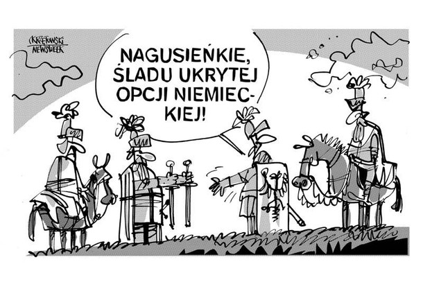 Bez opcji niemieckiej niemcy krzyżacy krzętowski