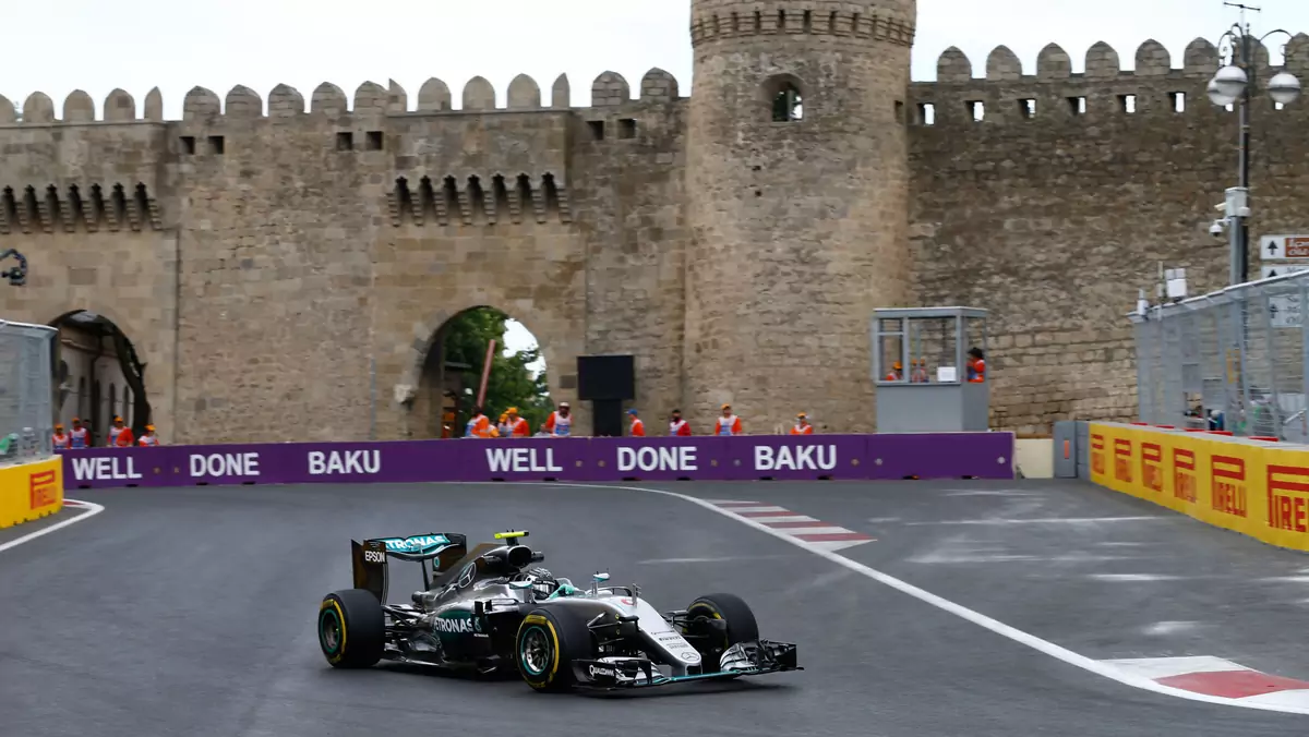 Nico Rosberg wygrał w Baku